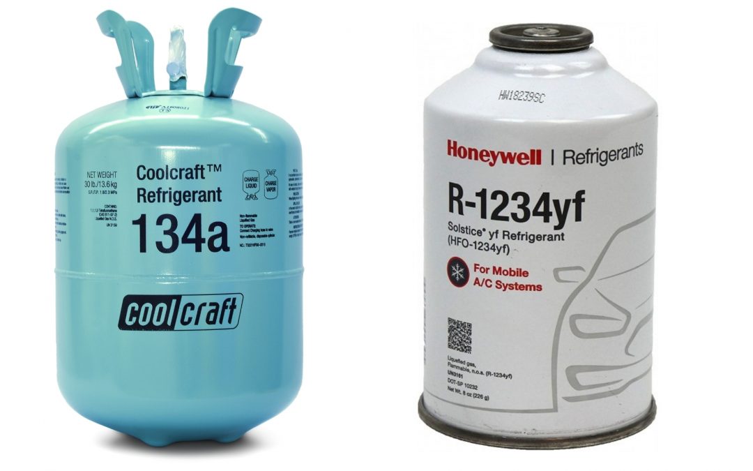 Aký je rozdiel medzi chladivom R134a a R1234yf?
